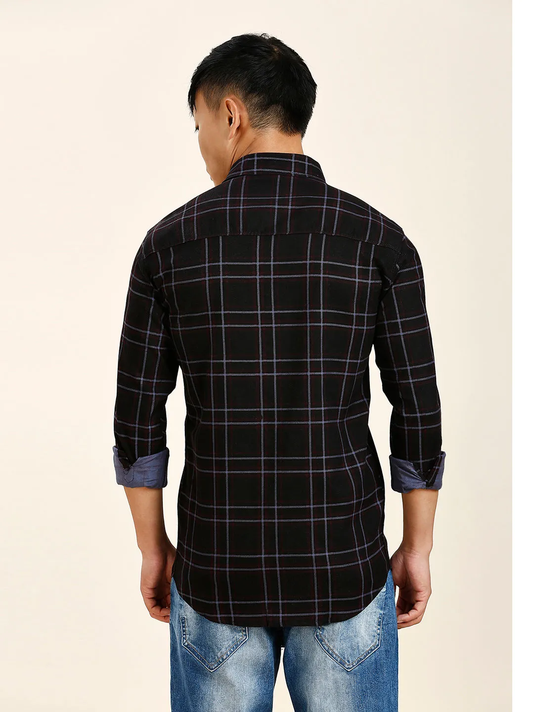 Denzy Checked Men's Shirt