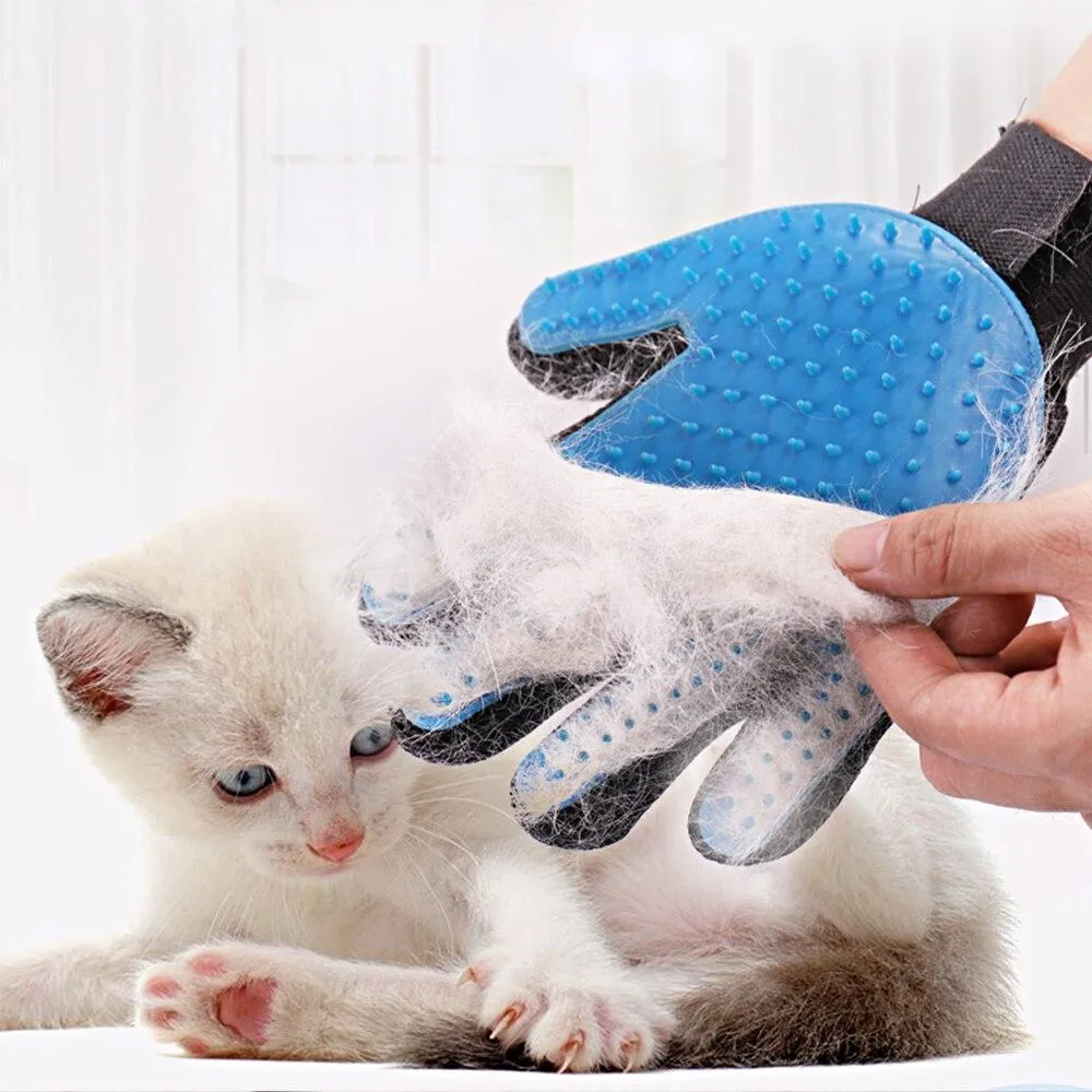 Deshedding Pet Grooming Glove