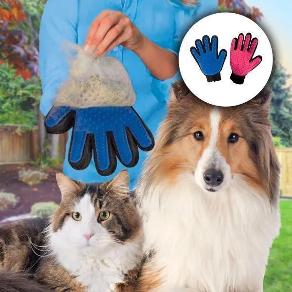 Deshedding Pet Grooming Glove