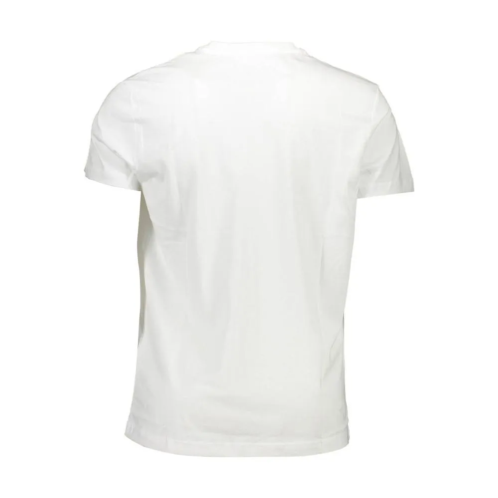 Diesel White Cotton Men T-Shirt