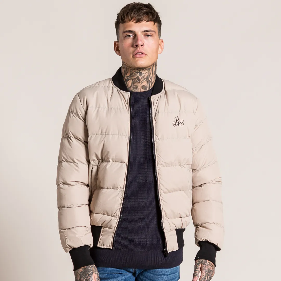 Duke Bomber Jacket - Sand