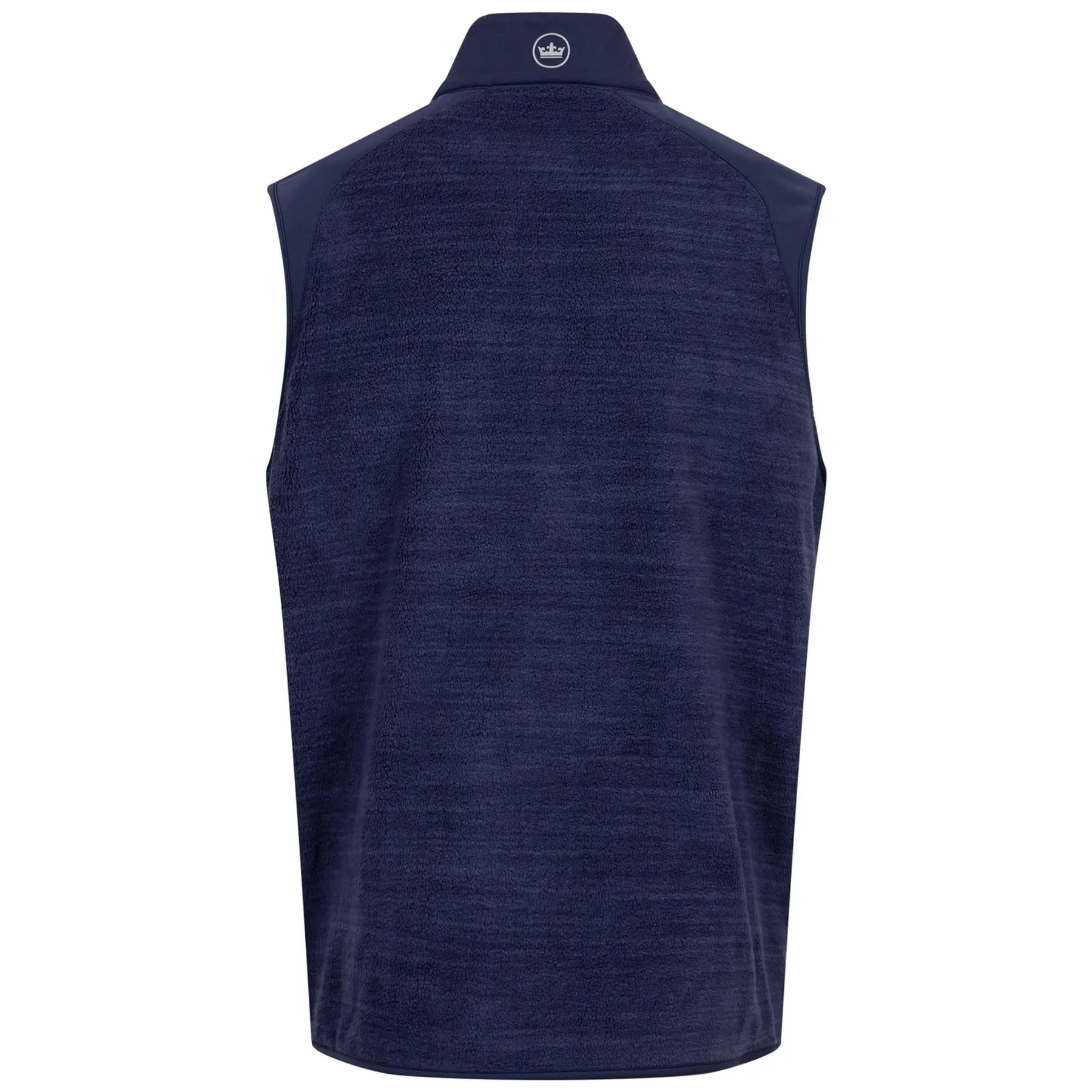 Fade Full Zip Mid Vest Navy - AW24