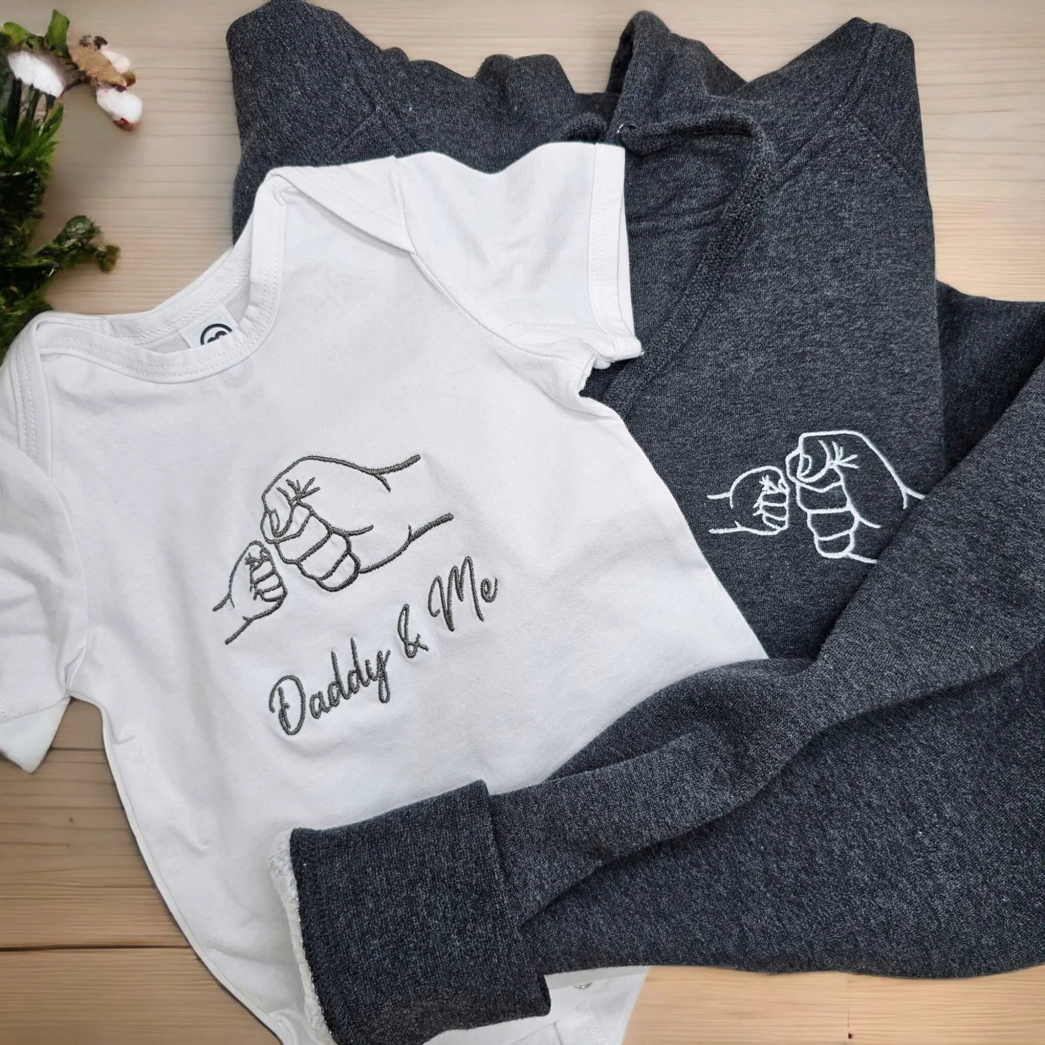 Fist Bump With Dad Hoodies, Crews & Tees