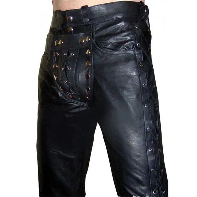 Flashy Fancy Leather Pants