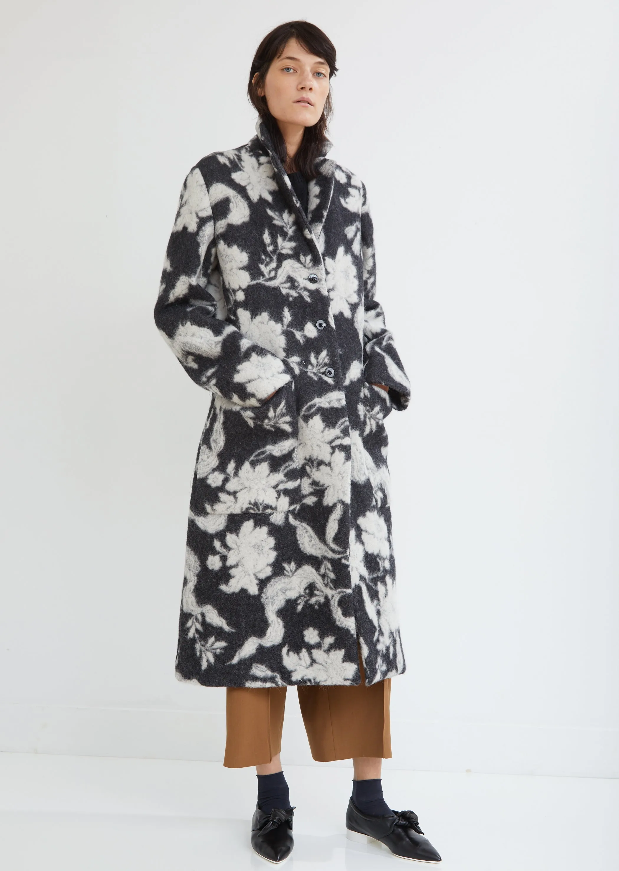 Fullerton Floral Coat