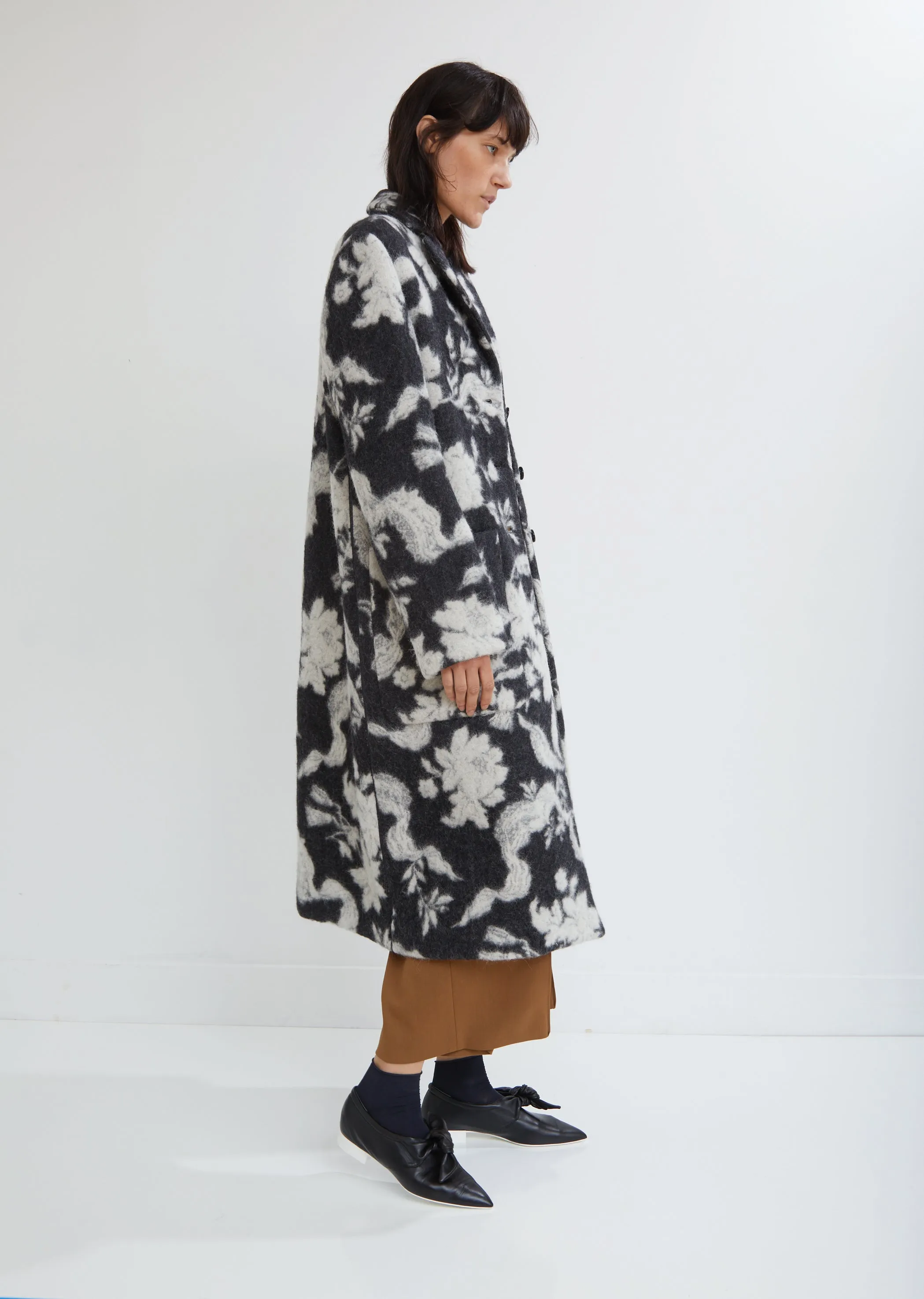 Fullerton Floral Coat