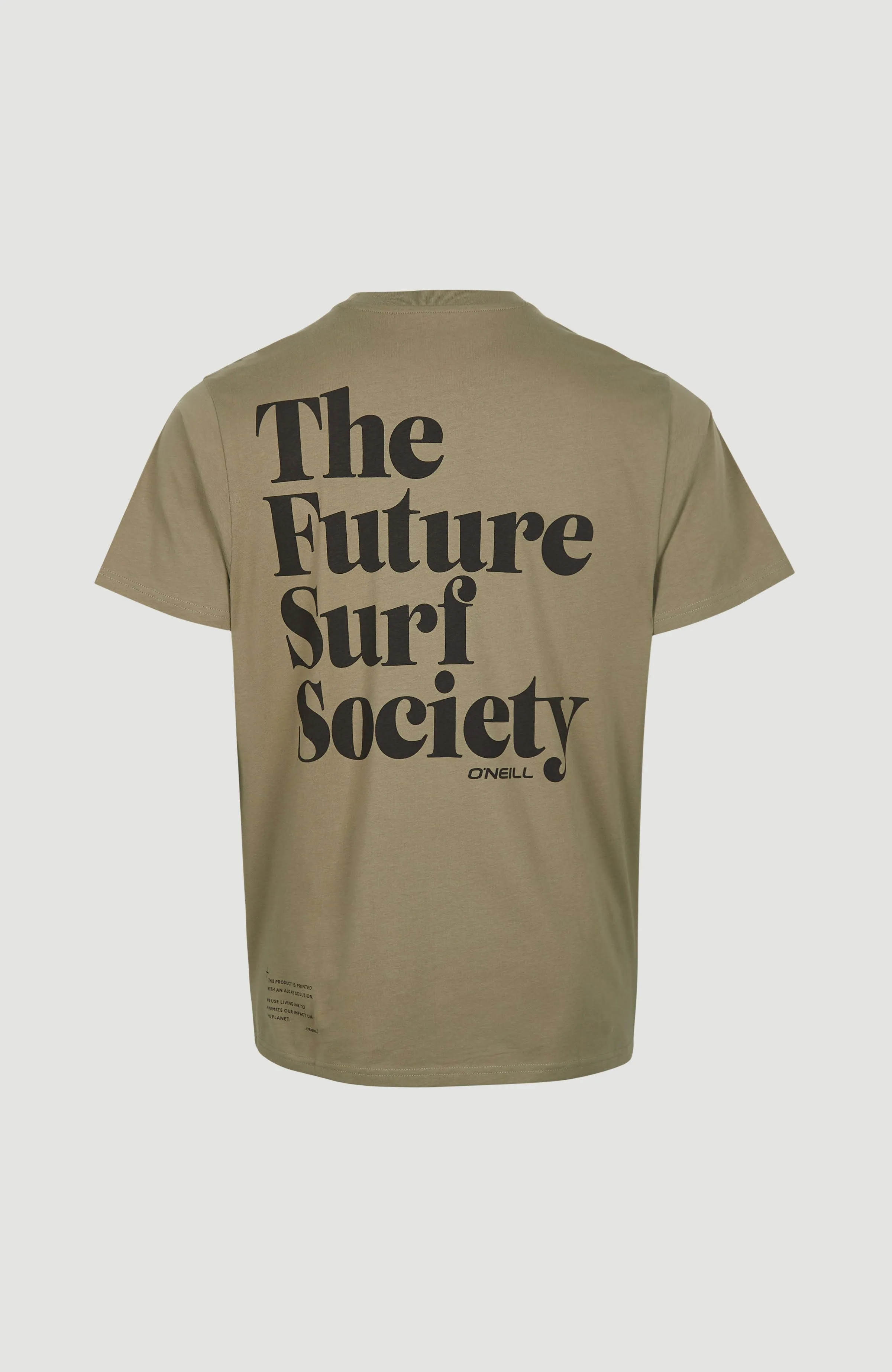 Future Surf Back T-Shirt | Deep Lichen Green