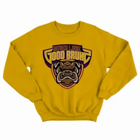 Gold Never Luke Crewneck