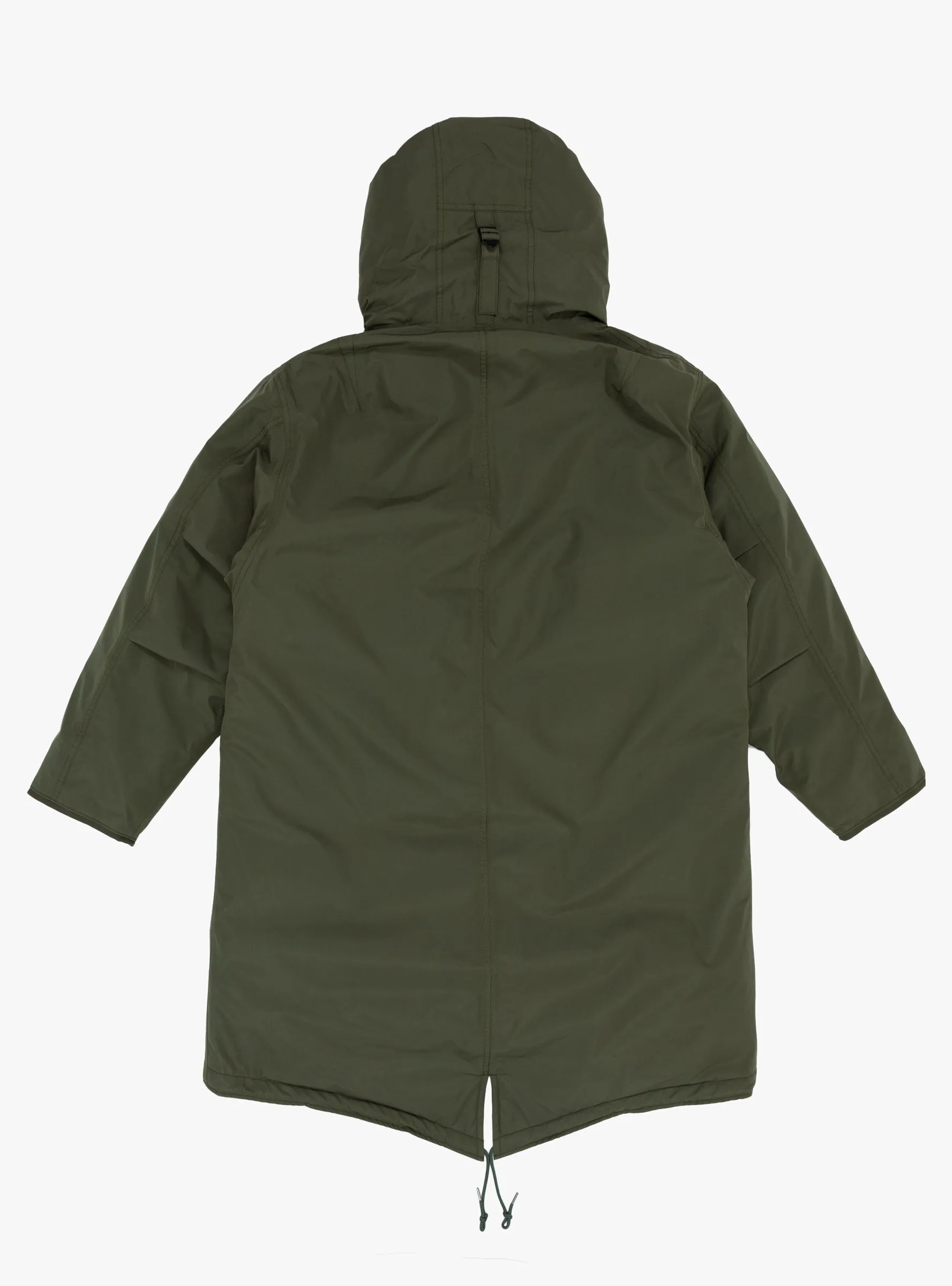 GORE-TEX Long Down Coat Khaki Green