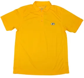 Green Bay Packers Cutter & Buck Gold DryTec Performance Polo Shirt