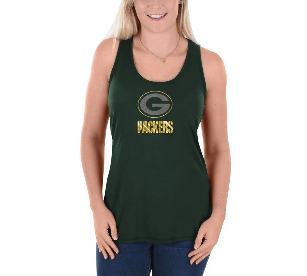 Green Bay Packers We're On Top Racerback Tank Top