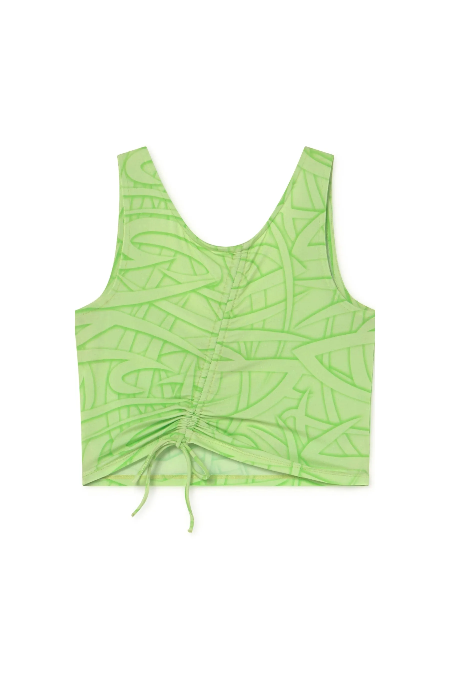 Green Fluor Cutie Top