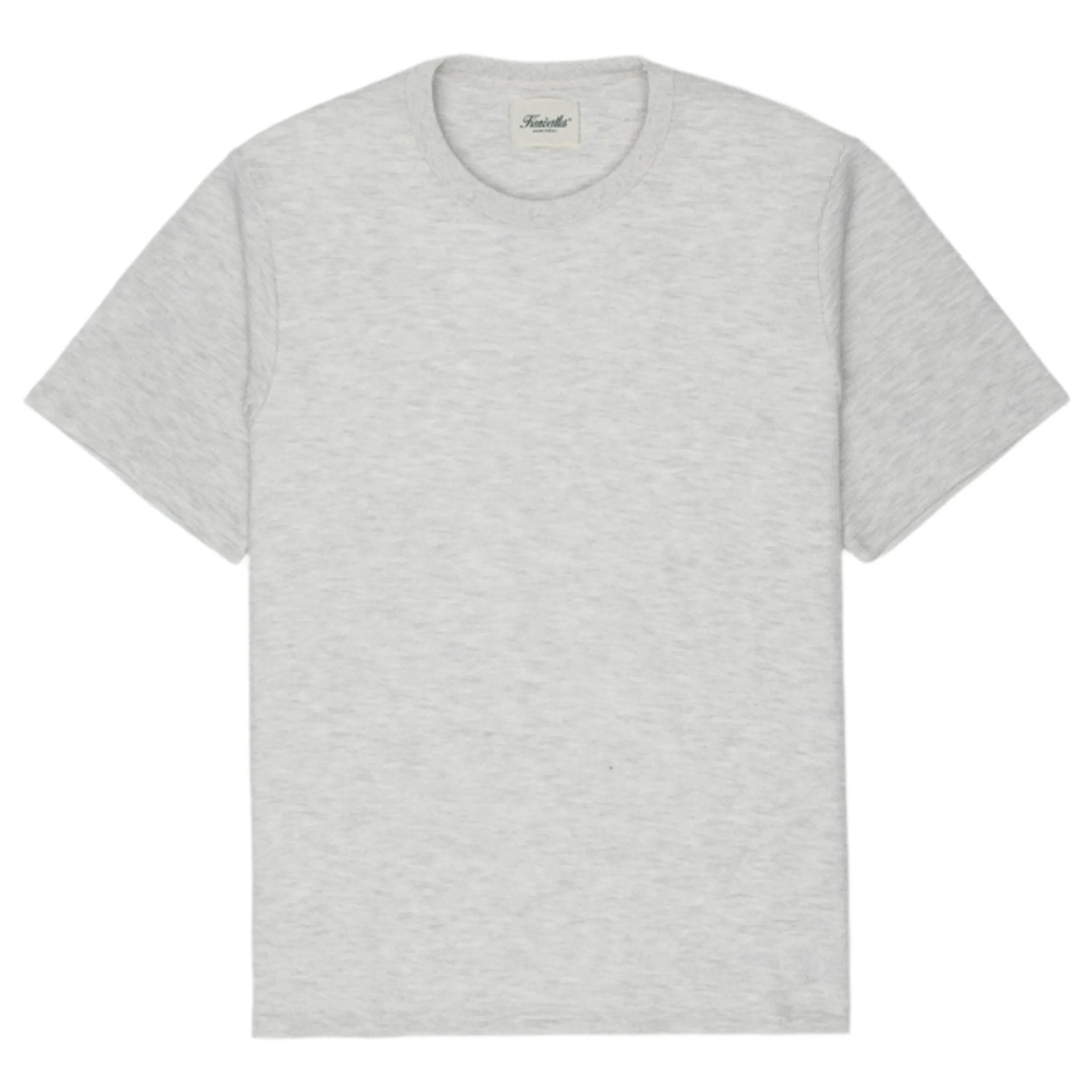 Grey Boxy Waffle Tee