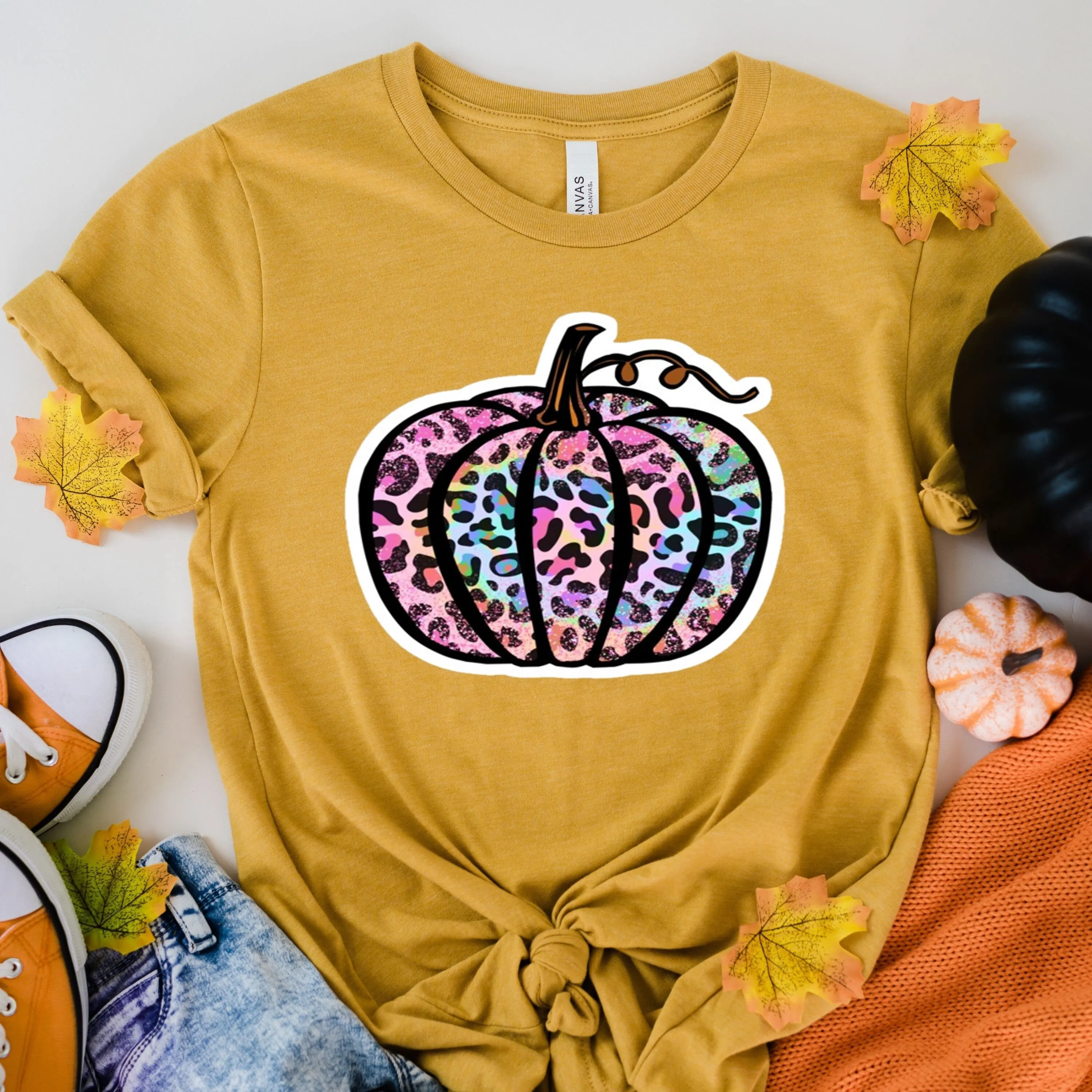 halloween pumpkin  shirt, pumpkin tshirt, unisex t  shirt, leopard/cheetah pumpkin shirt halloween costume ,halloween gift