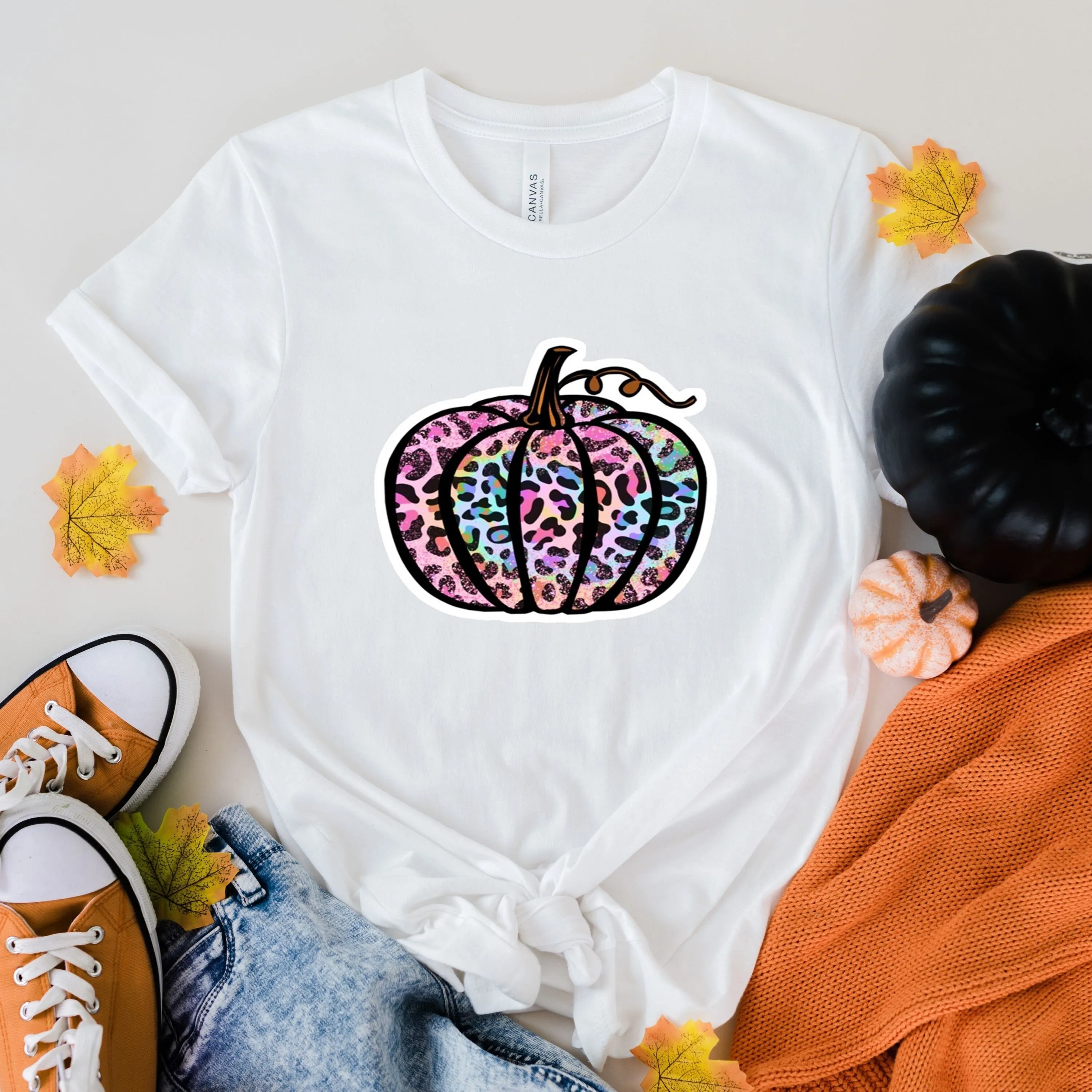 halloween pumpkin  shirt, pumpkin tshirt, unisex t  shirt, leopard/cheetah pumpkin shirt halloween costume ,halloween gift