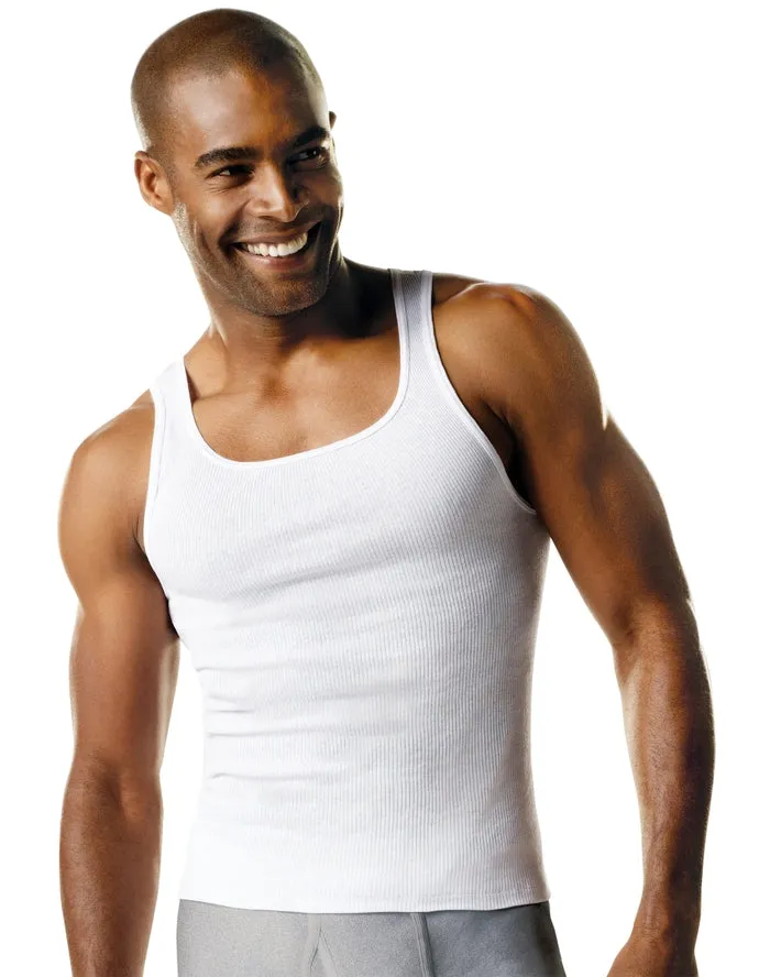 HANES 372x 3-PACK COMFORT SOFT BIG MAN TANK