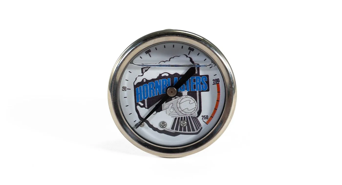 HornBlasters 250 PSI 2" Stainless Steel Air Gauge