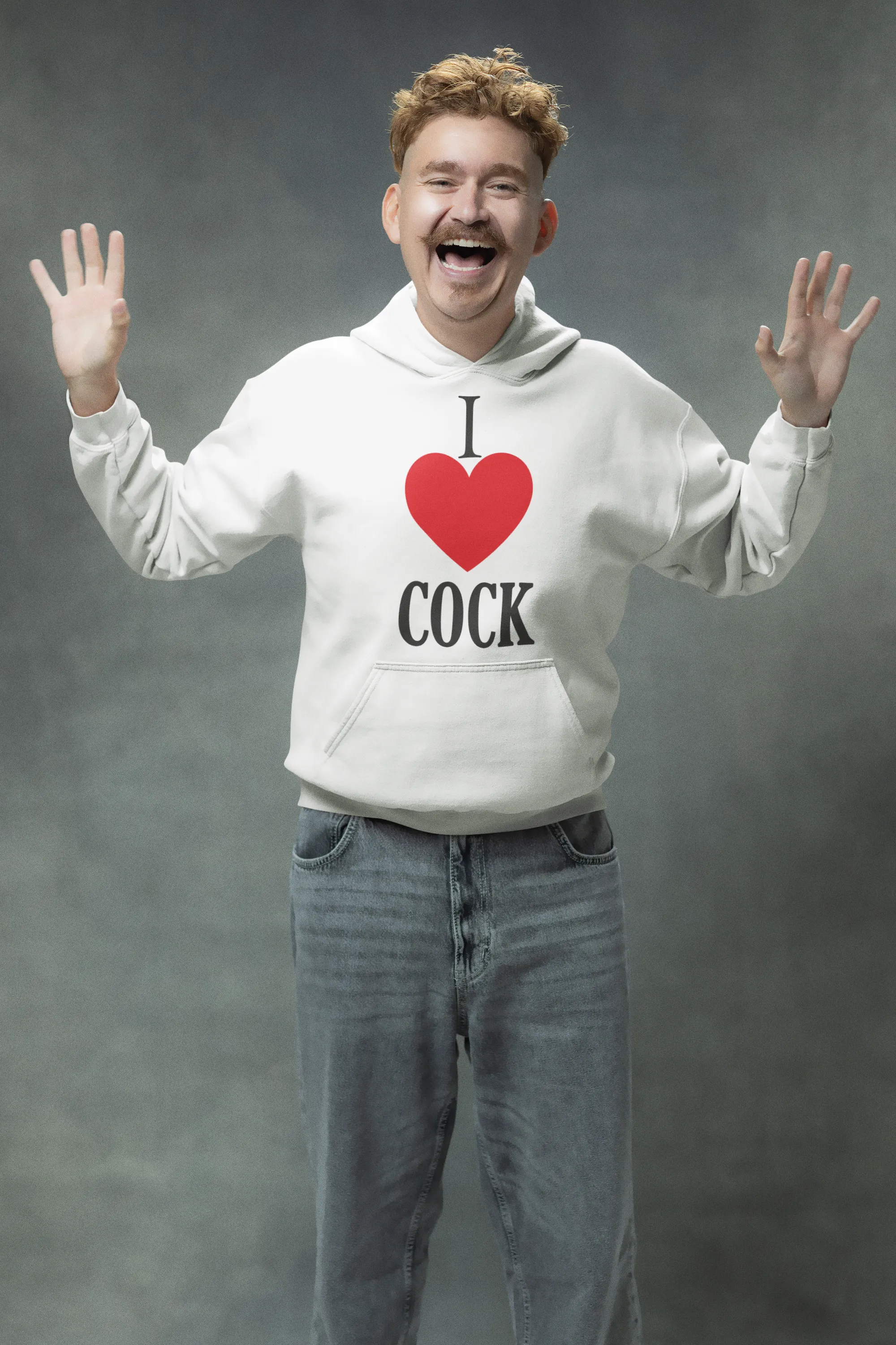 I Love C*ck Hoody