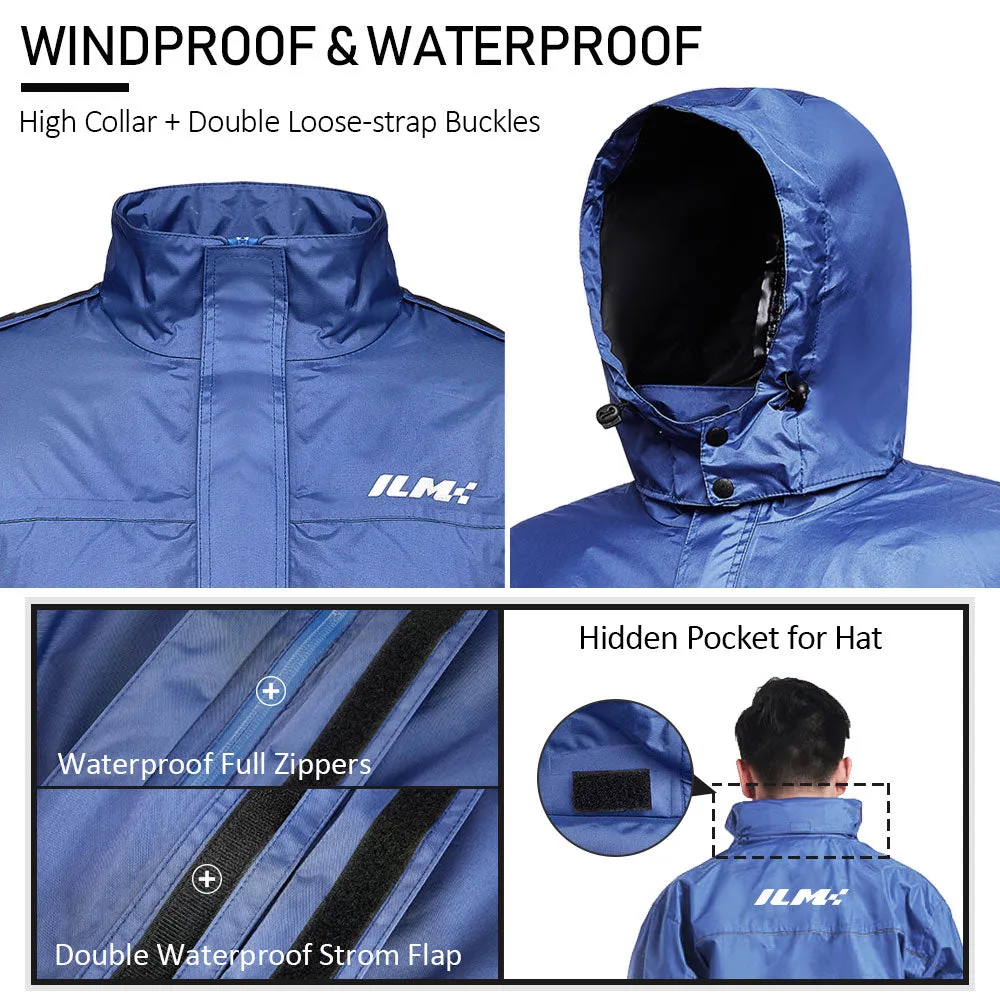 ILM Motorcycle Rain Wear Model RS02