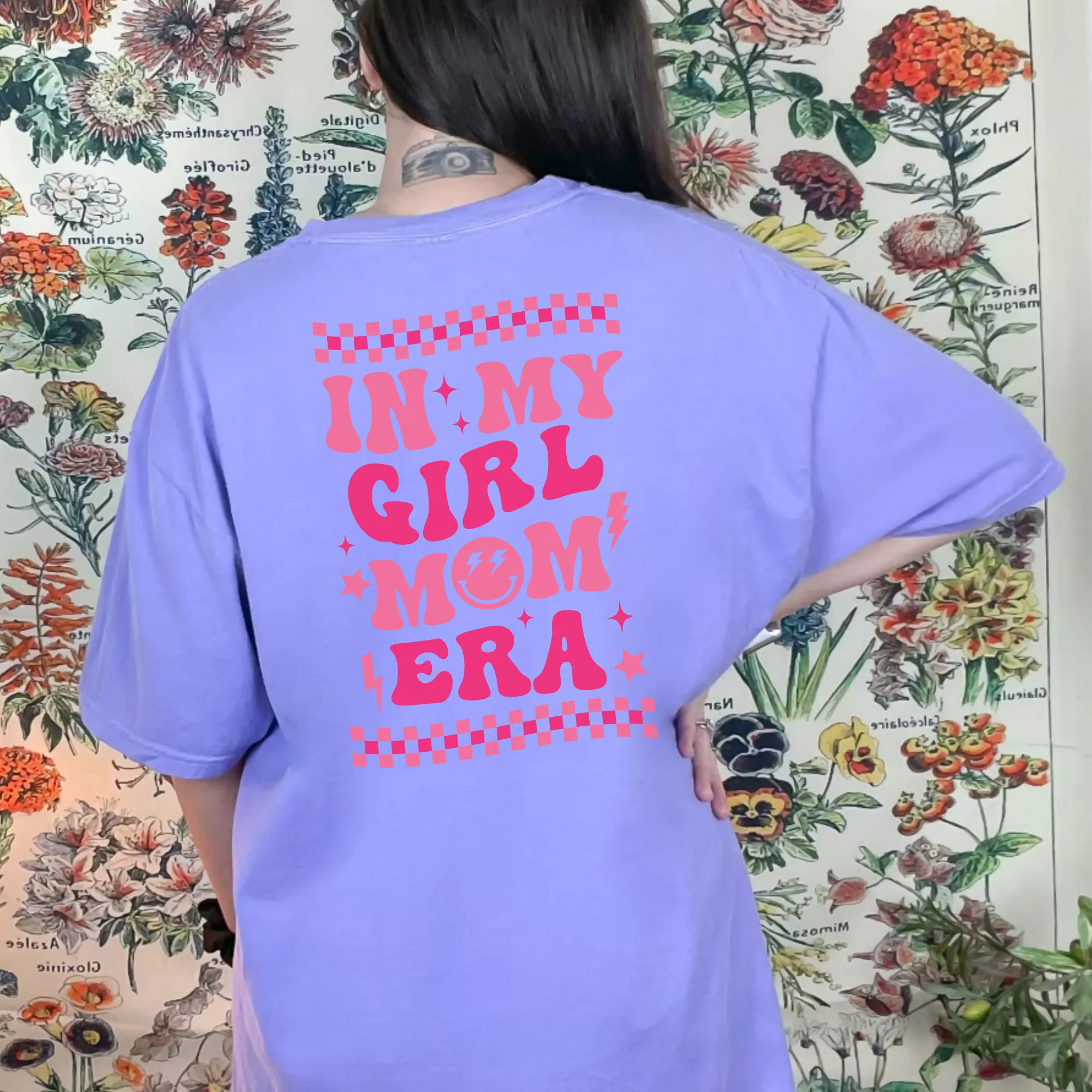 In My Girl Mom Era Comfort Colors Shirt