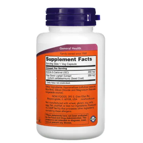 Indole-3-Carbinol (I3C) 60 Vcaps By Now Foods