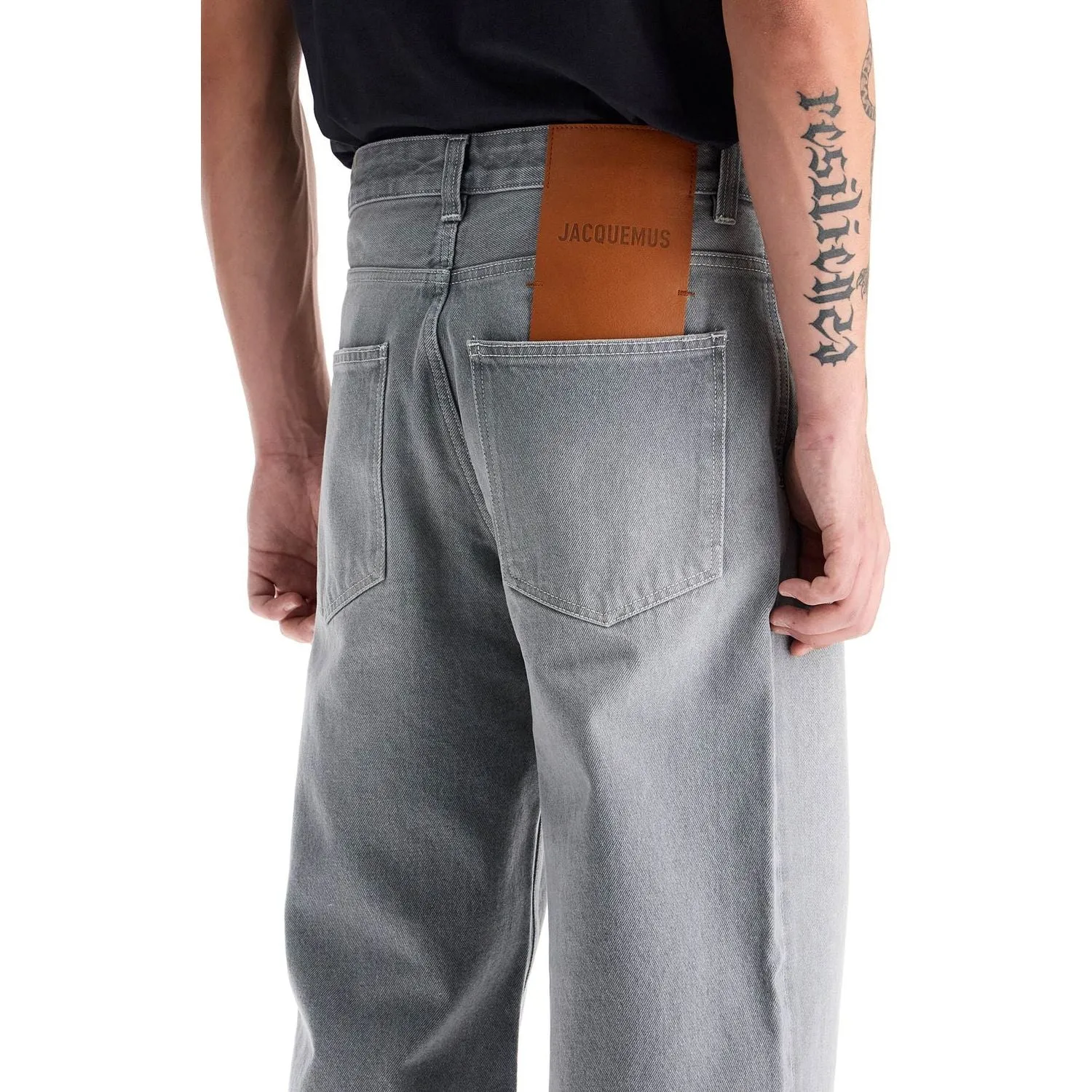 Jacquemus baggy denim jeans bag