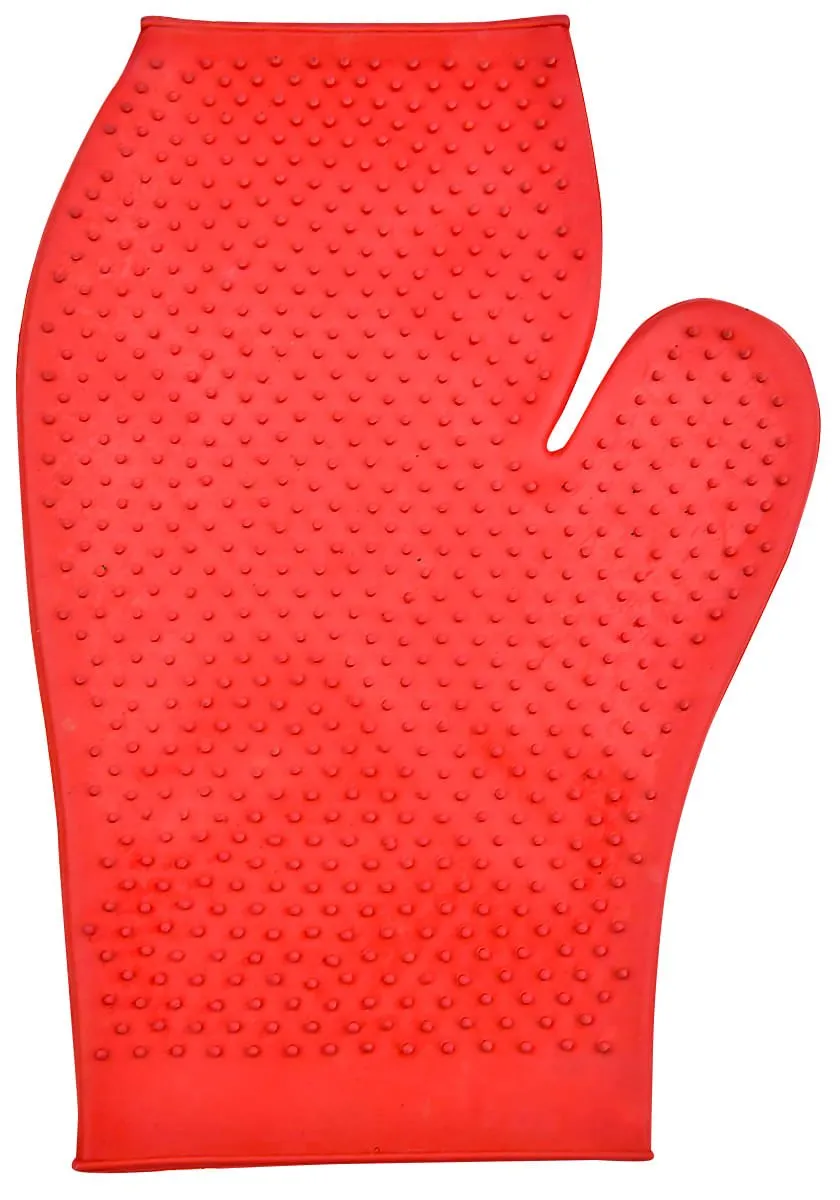 Jeffers Groomit Rubber Grooming Glove