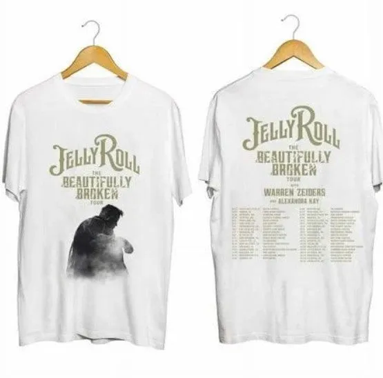 Jelly Roll: Beautifully Broken Tour 2024 Graphic Tee