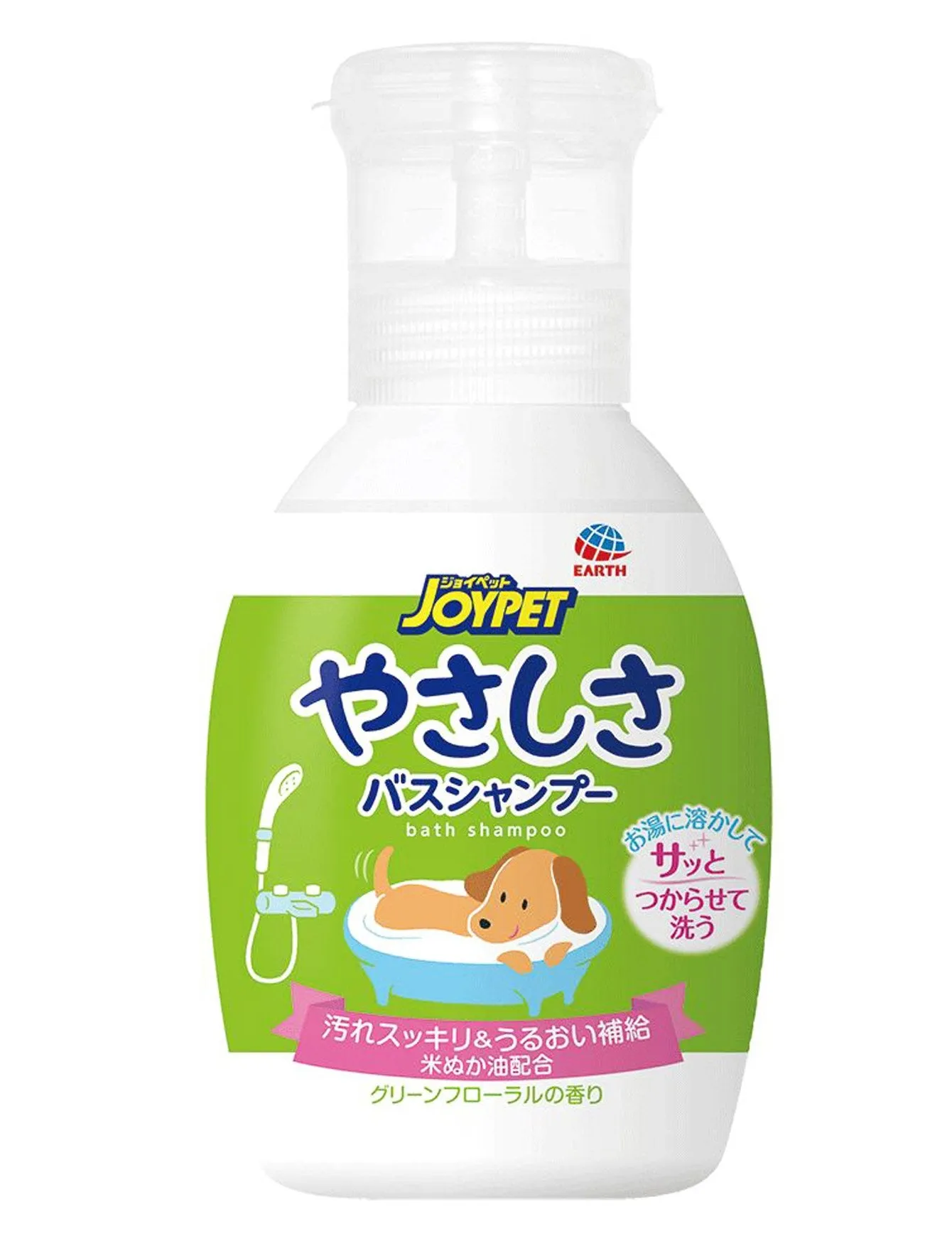 JoyPet Gentle Bath Shampoo Green Floral Scent 300ml