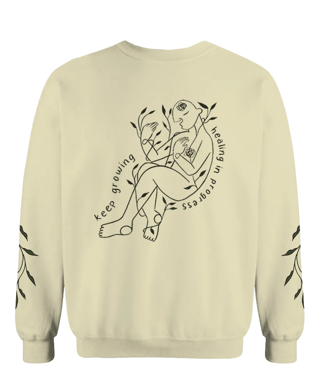 Keep Growing, Healing In Progress - Sweatshirt