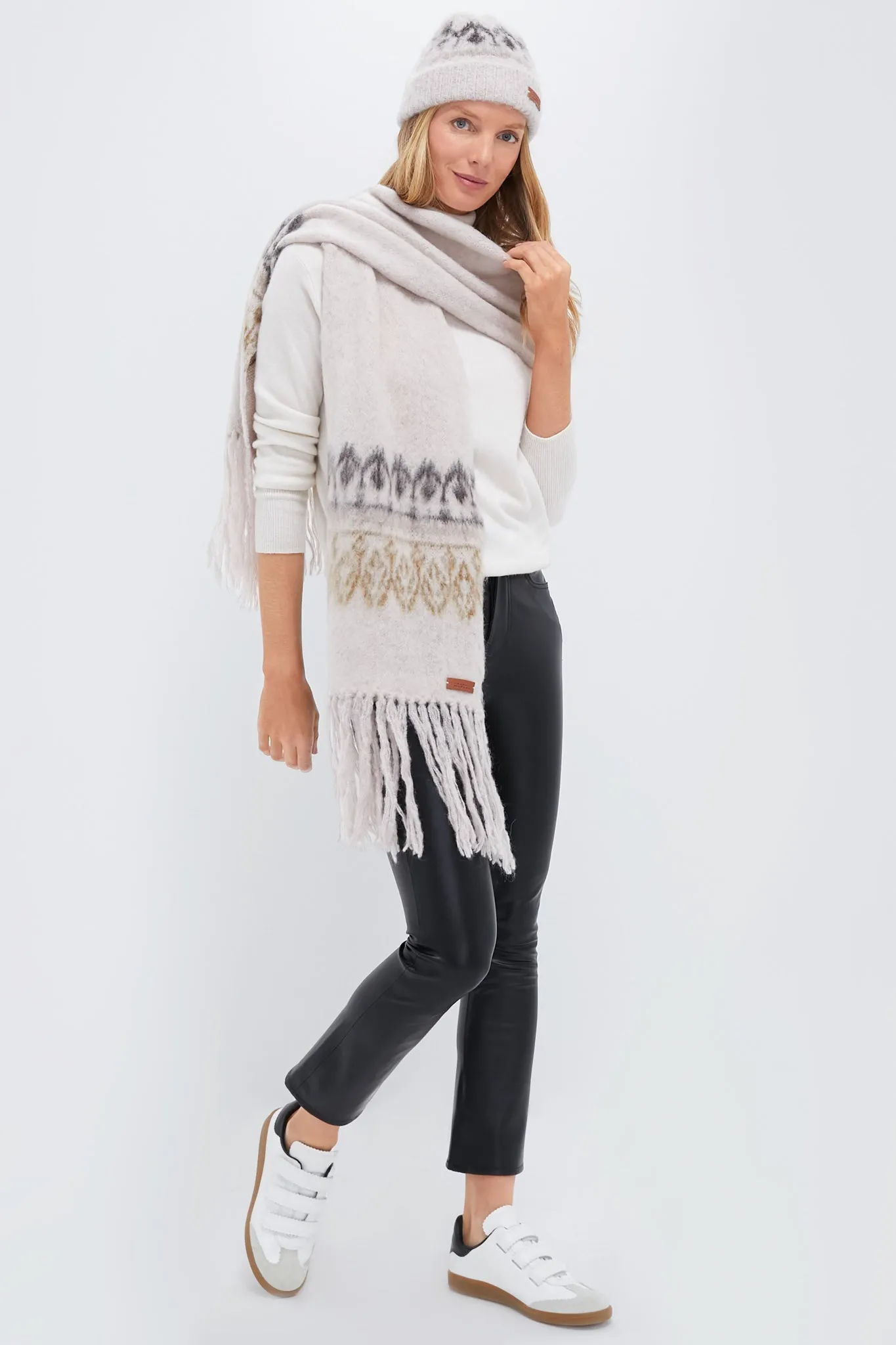 Khaki Dayna Scarf