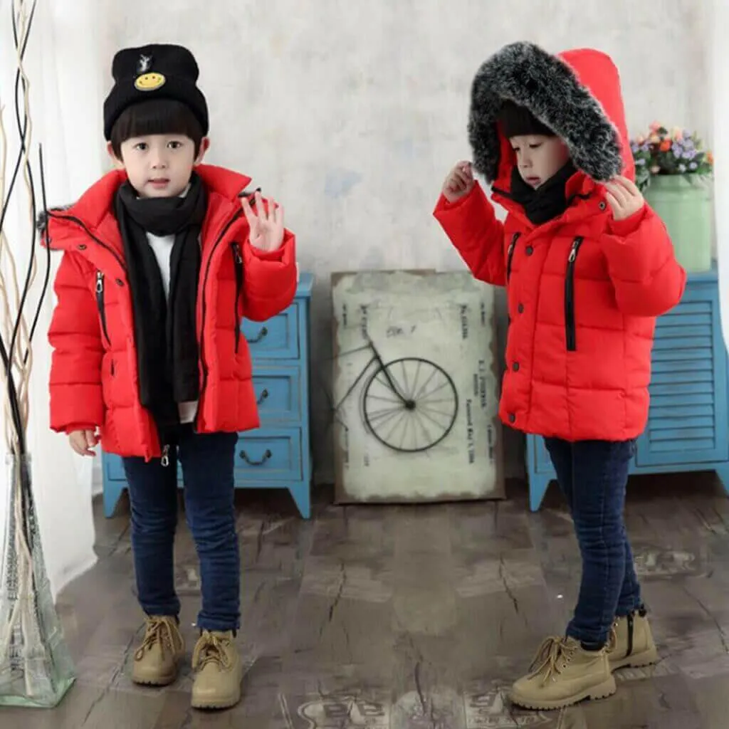 Kids Cute Jacket 2019 Autumn Winter Jacket For