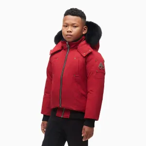 Kids Original Bomber Zip-Up Fur Jacket