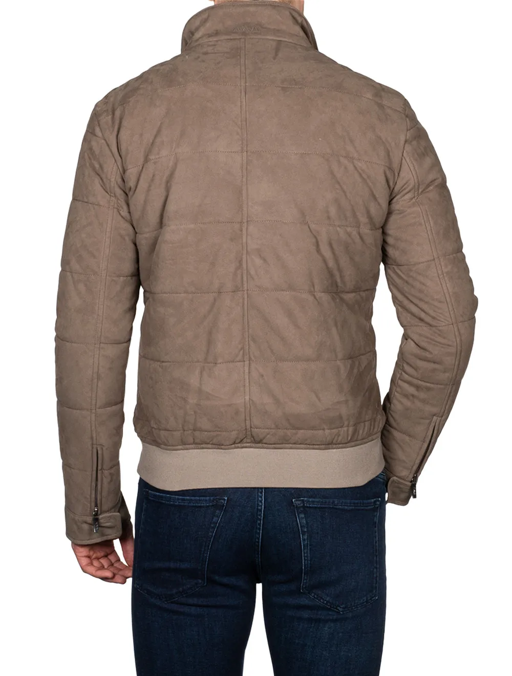 Kiran Padded Coat Beige