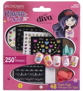 KISS - Little Diva Nail Art Kit - 48 Nails