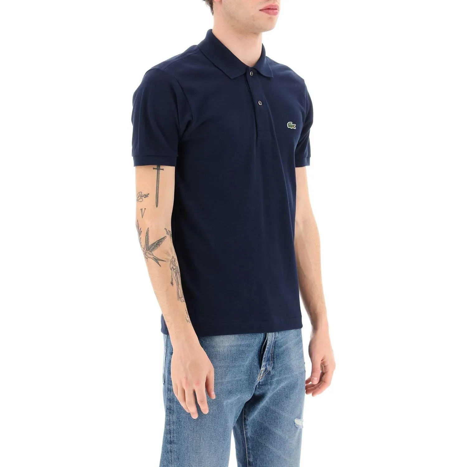 Lacoste cotton piquet polo