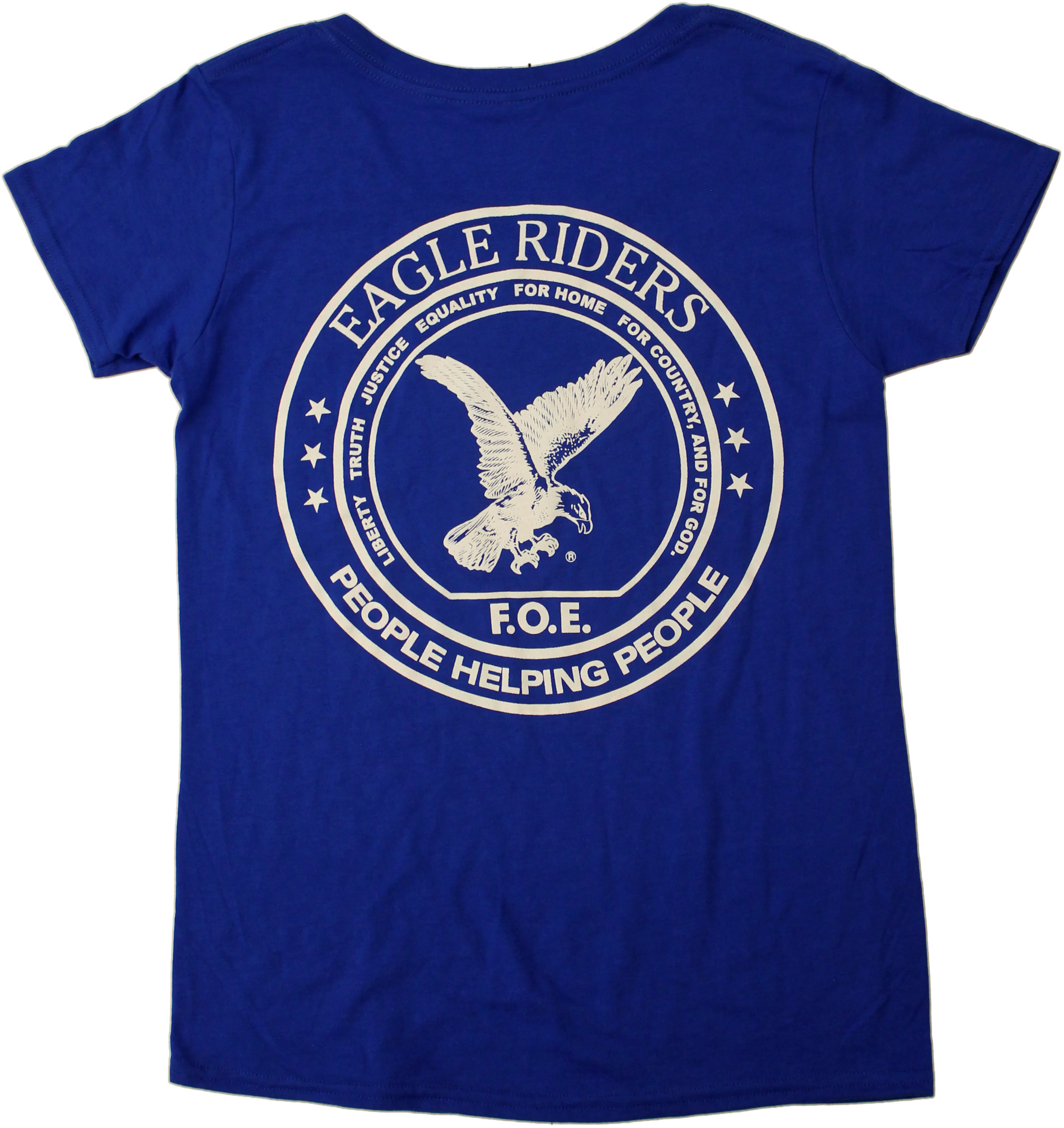 Ladies' Eagle Riders T-Shirt (Back Only) (#32)