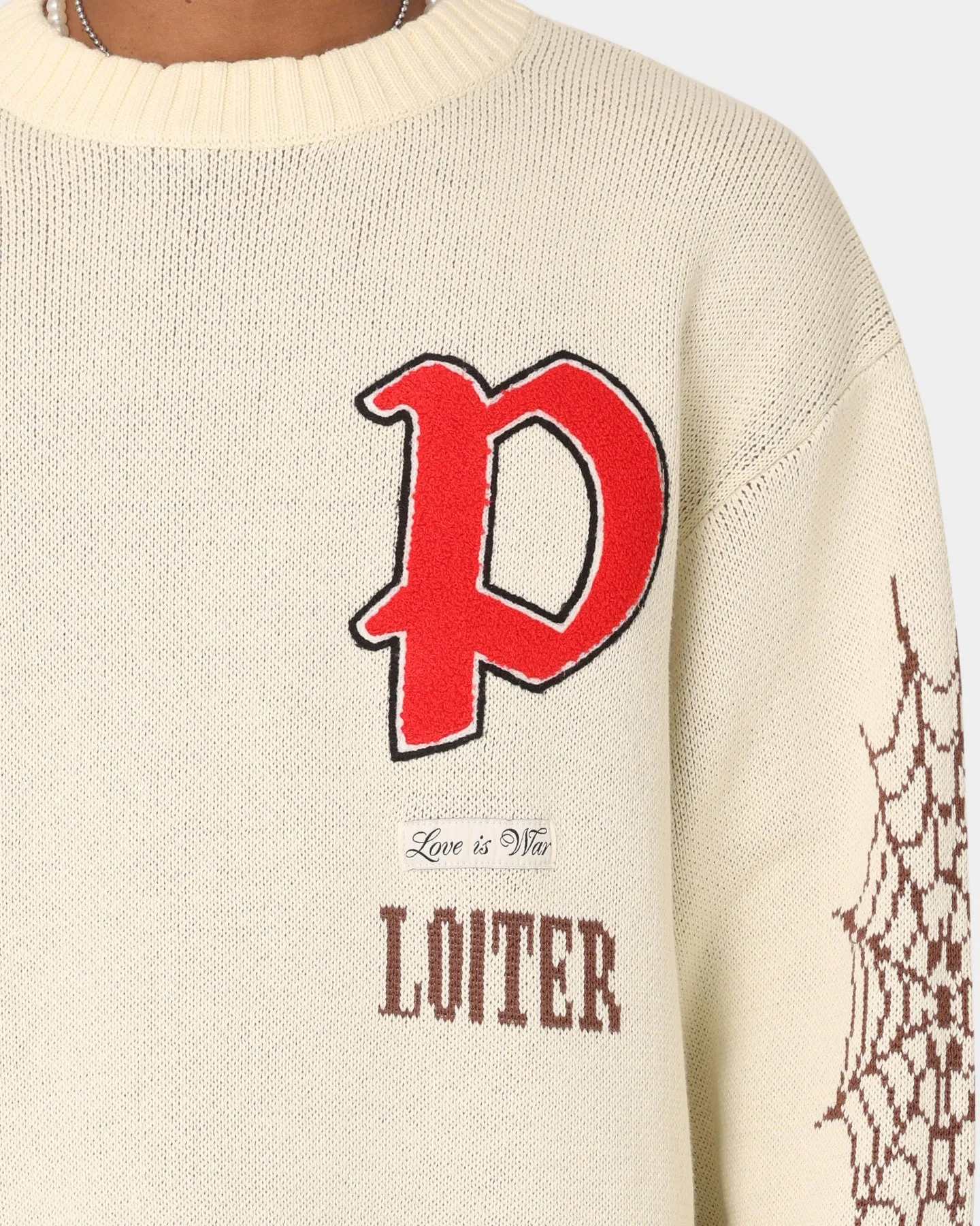 Loiter Paradise Knit Sweater Stone