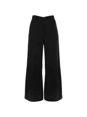 Lucee Satin Wide-Leg Trousers