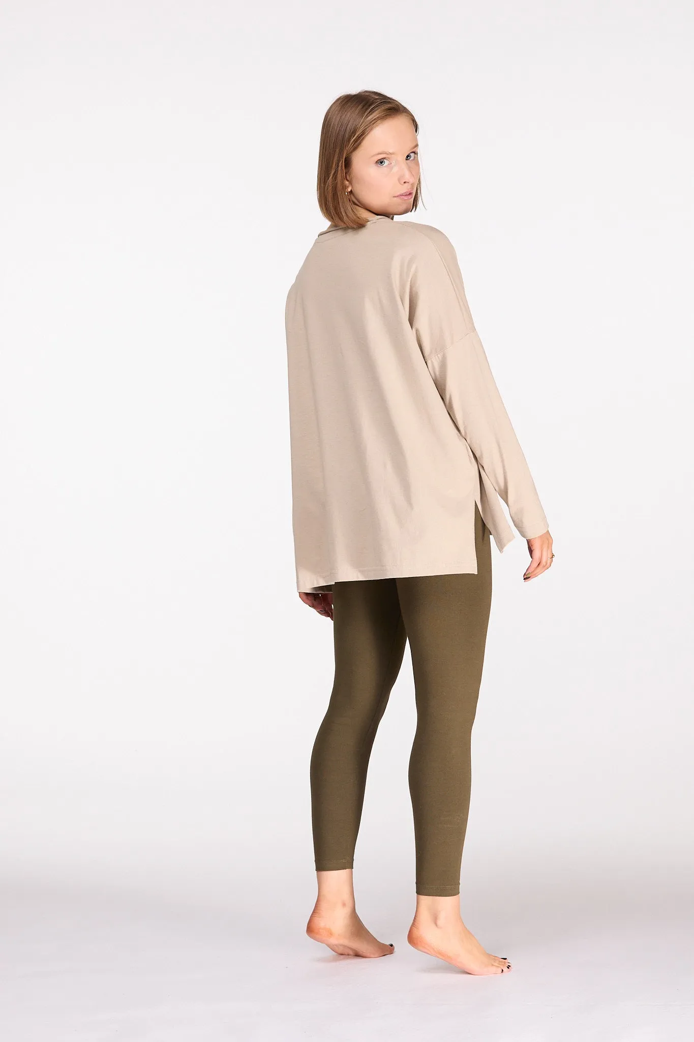 Luna Long Sleeve Shirt | Sand