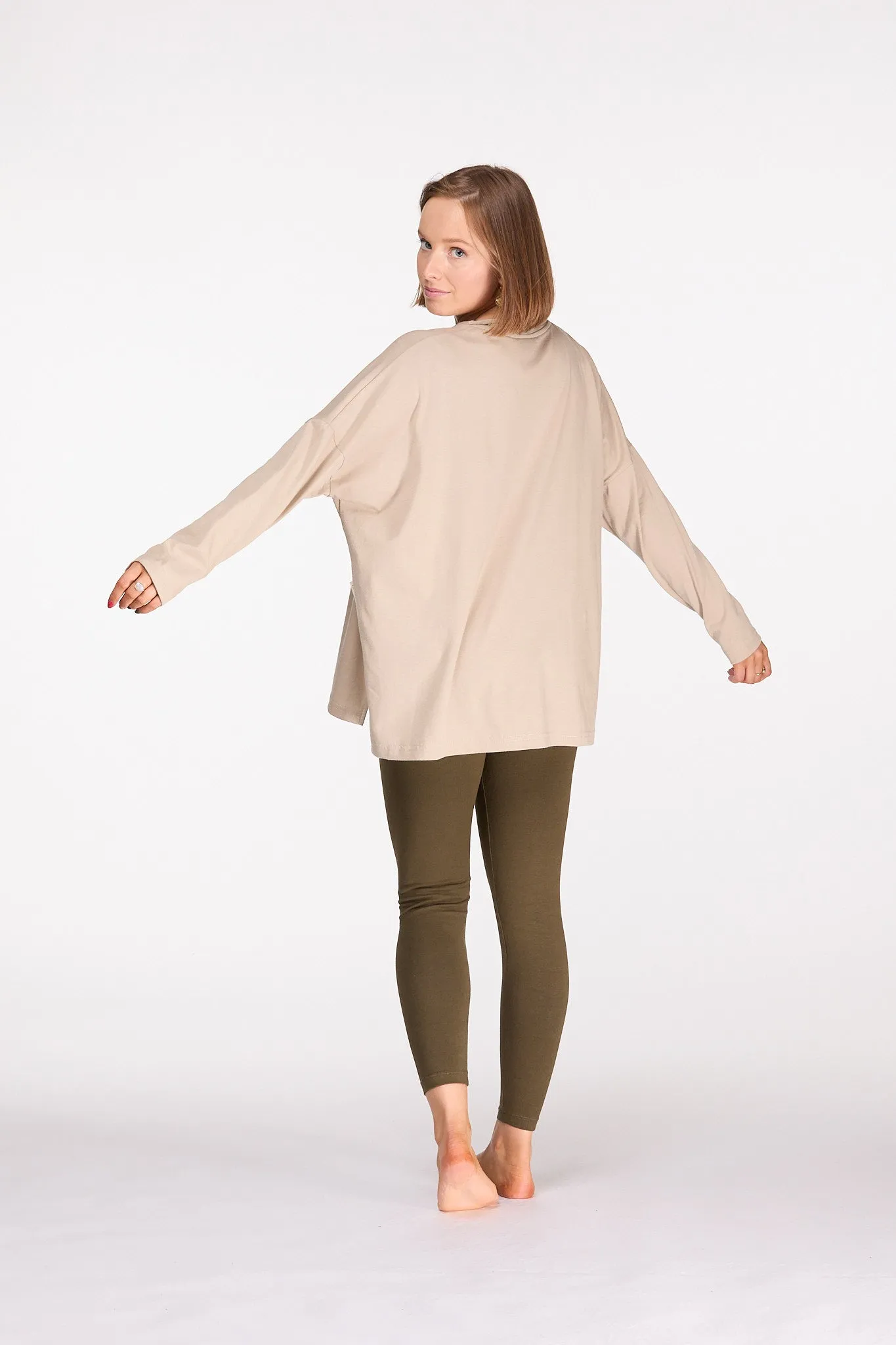 Luna Long Sleeve Shirt | Sand