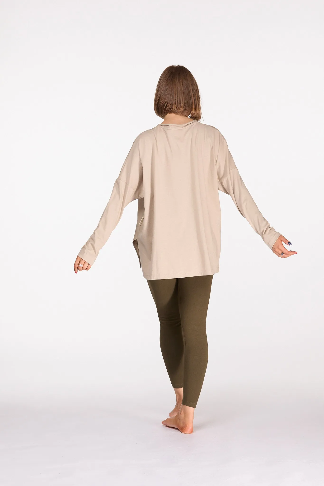 Luna Long Sleeve Shirt | Sand