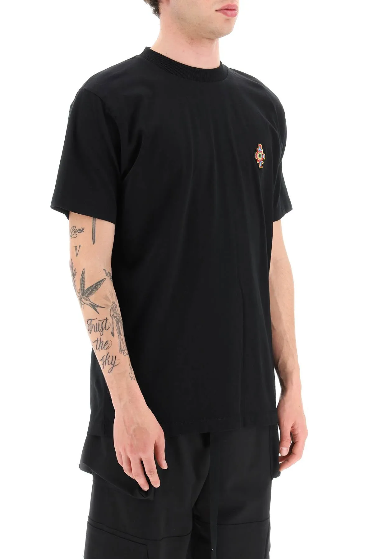 Marcelo burlon sunset cross organic cotton t-shirt