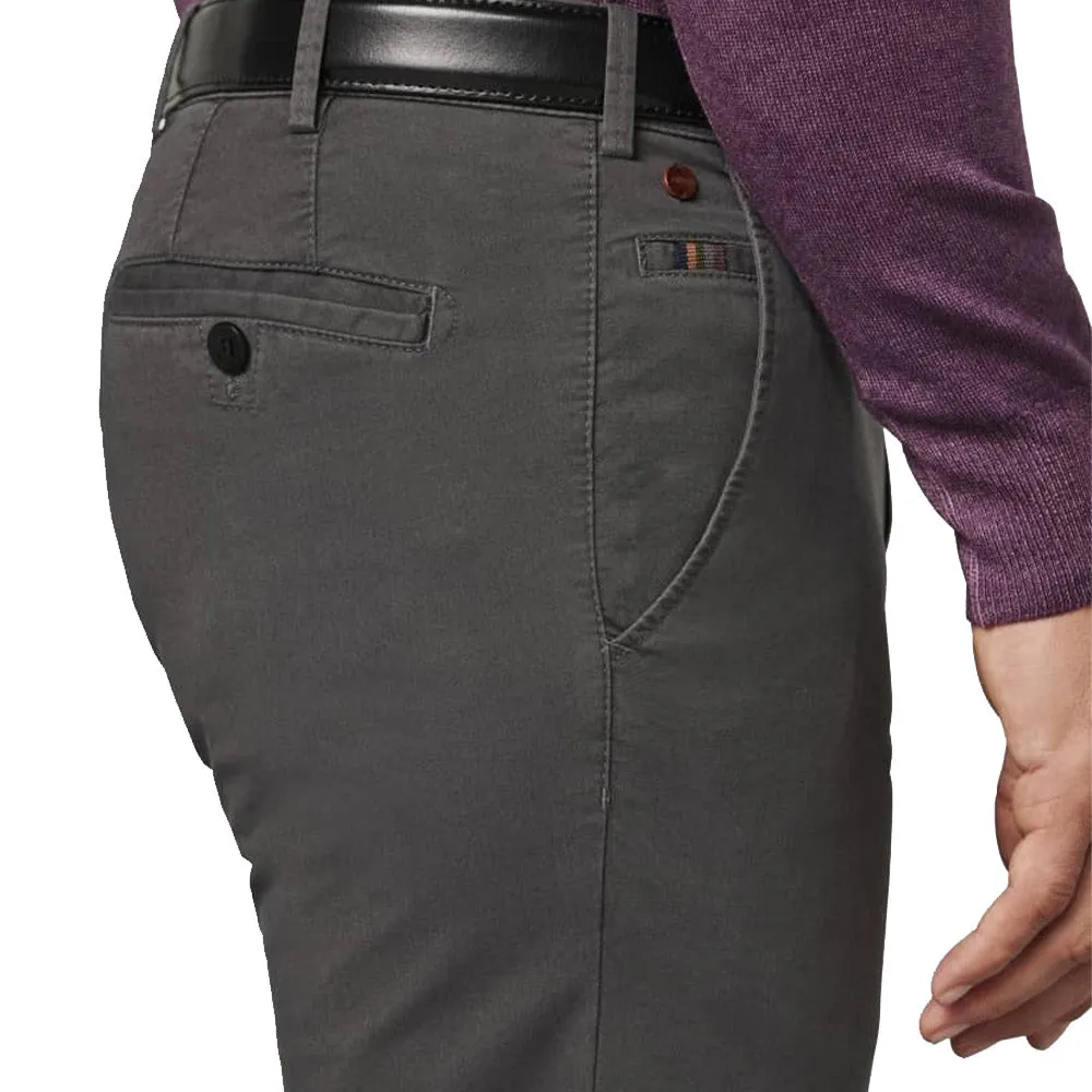 Meyer Cotton Stretch Chino | Charcoal