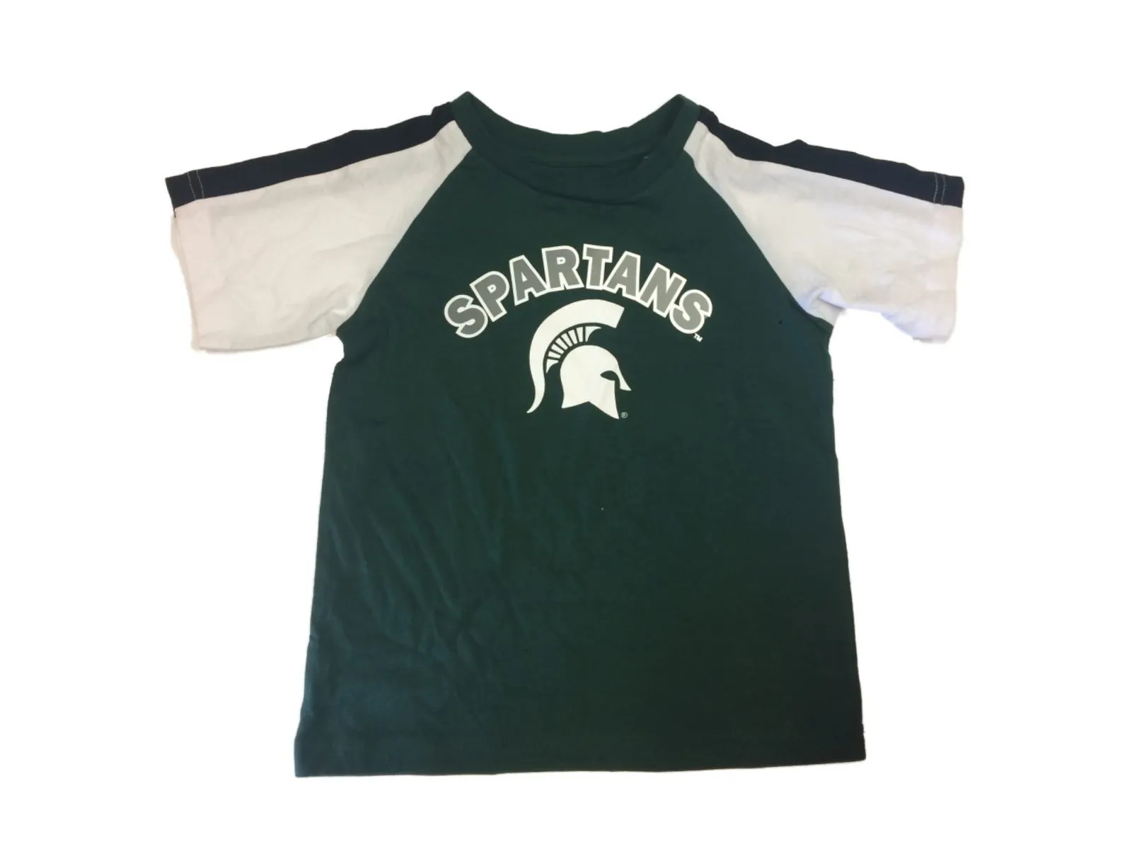 Michigan State Spartans Colosseum TODDLER Green SS Crew Neck T-Shirt (3T)