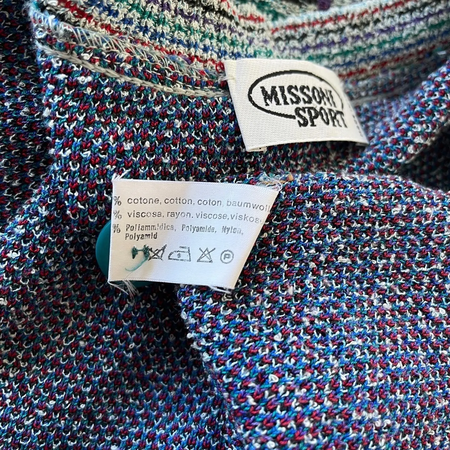 MISSONI SPORT Vintage Cardigan