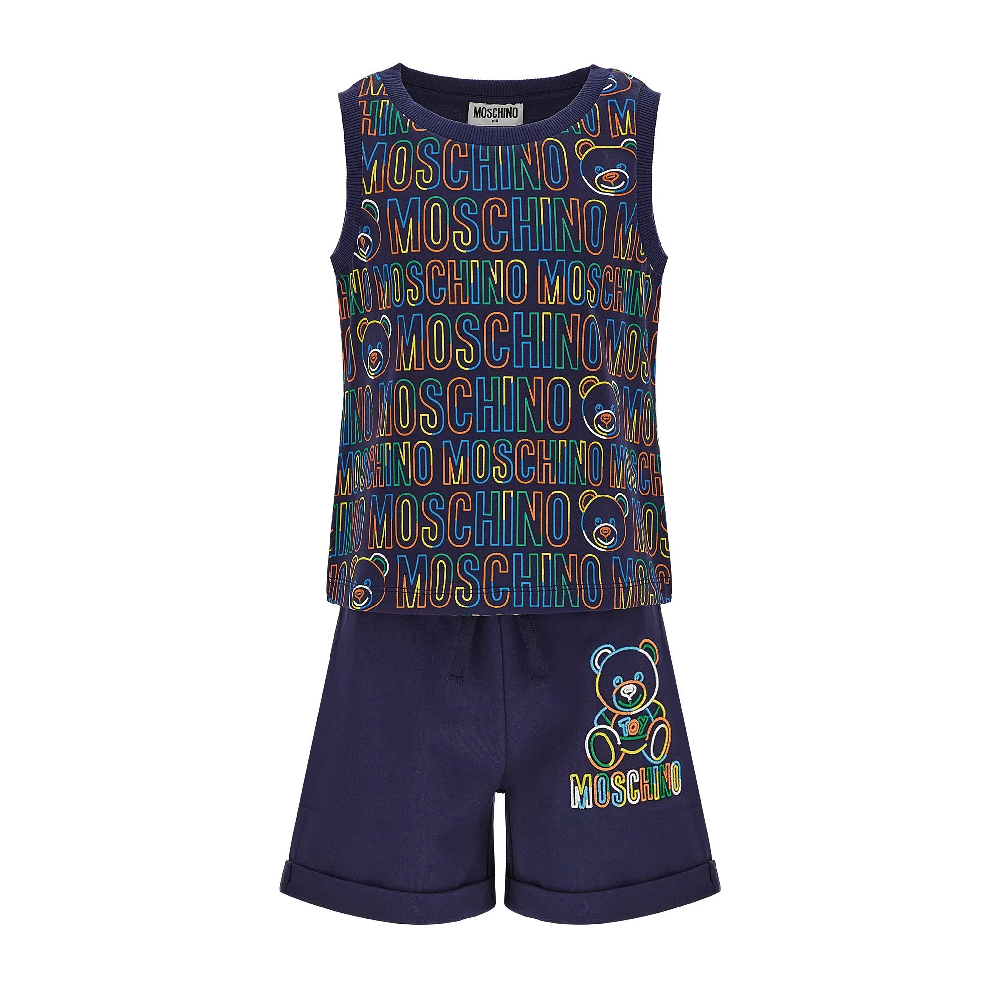 Moschino Navy Sport Ensemble