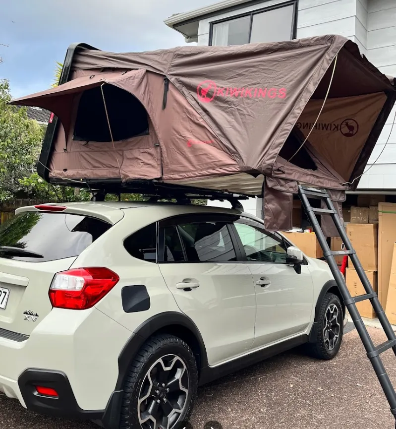 （New stock Sale）KIWIKINGS  (K4-H1.6)1.6M*2.1M roof top tent  Hydraulic automatic Hard-top roof tent