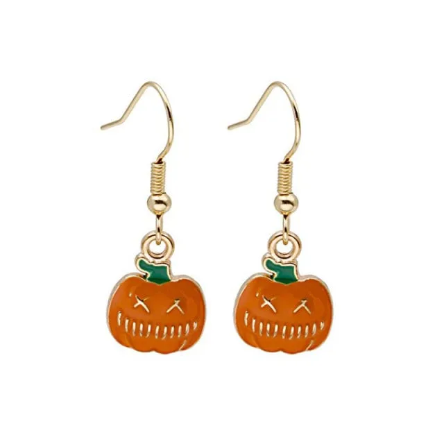 New Trendy Statement Christmas Tree Earrings For Women Santa Claus Snowman Drop Earrings Jewelry Girls Christmas Gifts Wholesale