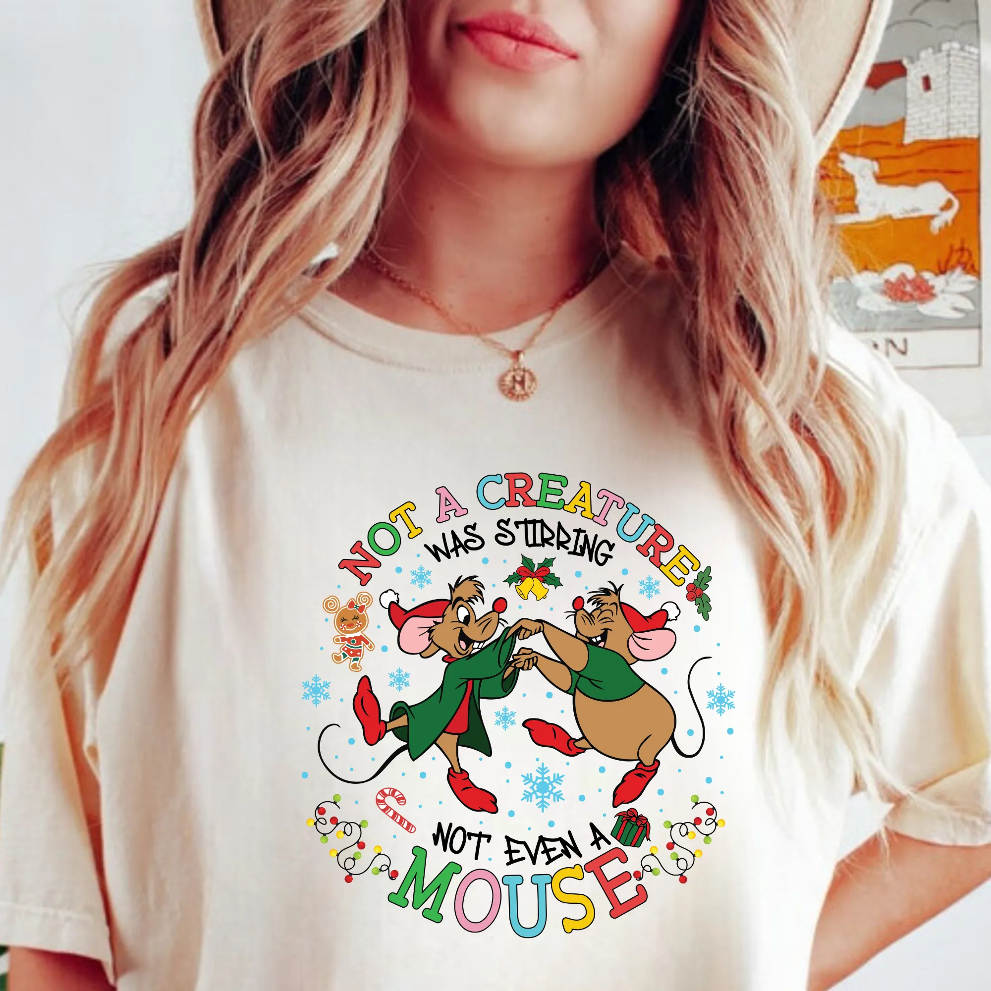 Not A Creature Was Stirring Not Even A Mouse Shirt